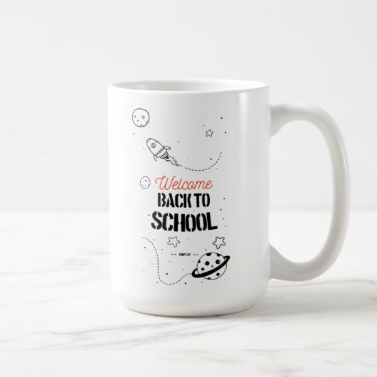 Muursticker Koffiemok (Rechts)