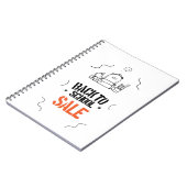 Muursticker Notitieboek (Linkerzijde)