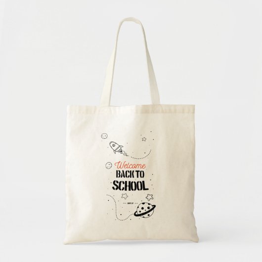 Muursticker Tote Bag (Voorkant)