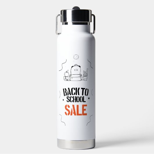 Muursticker Waterfles (Voorkant)
