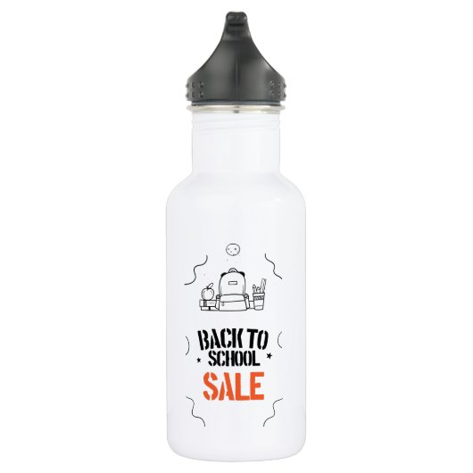 Muursticker Waterfles (Rechts)