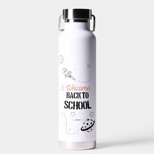 Muursticker Waterfles (Voorkant)