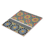 Muurtegels van de mihrab van de Cheykh-moskee Tegeltje (Zijkant)