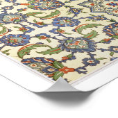 Muurtegels van Qasr Rodouan uit 'Arabische kunst z Poster (Hoek)