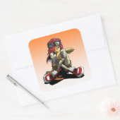 Muurverf sticker (Envelop)