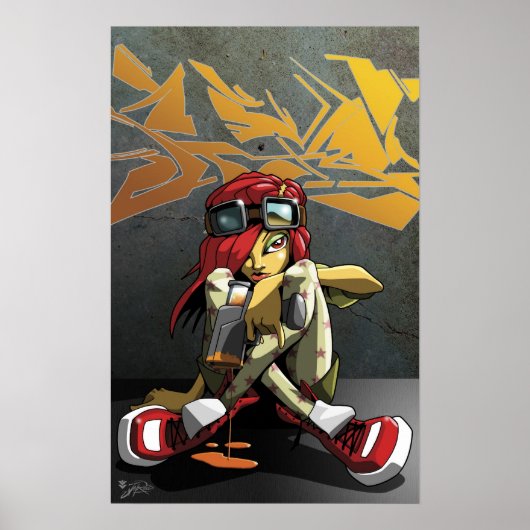 Muurverfposter Poster (Voorkant)