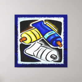 Muurvormig artistiek grafisch ontwerp DECOR 2 Canvas Afdruk
