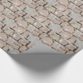 Muurvormig patroon cadeaupapier (Hoek)