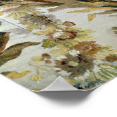 Muurzijde van de slaapkamer van de Empress, 1787 Poster (Hoek)