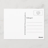 Muute Swan Family Briefkaart (Achterkant)