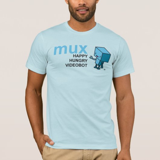 Mux Videobot T-shirt (Voorkant)