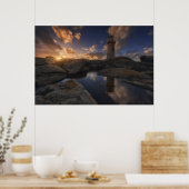 Muxia Lighthouse | Galicië, Spanje Poster (Keuken)