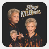 Muy Kyleiente Kan Koozie Vierkante Sticker (Voorkant)