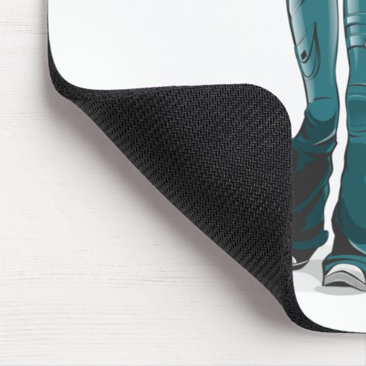 Muza-chan mascot muismat (Hoek)