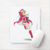 Muza-chan Santa girl Muismat (Met muis)