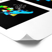 Muzak voor monsters: collage poster (Hoek)