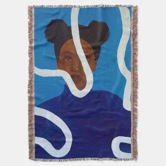 Muze #1 deken (Voorkant Verticaal)