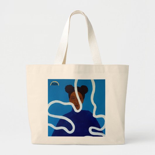 Muze #1 grote tote bag (Voorkant)