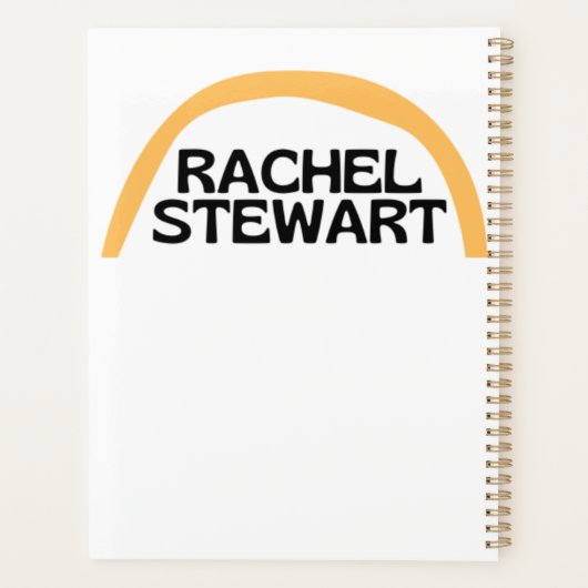 Muze #1 Planner (Achterkant)