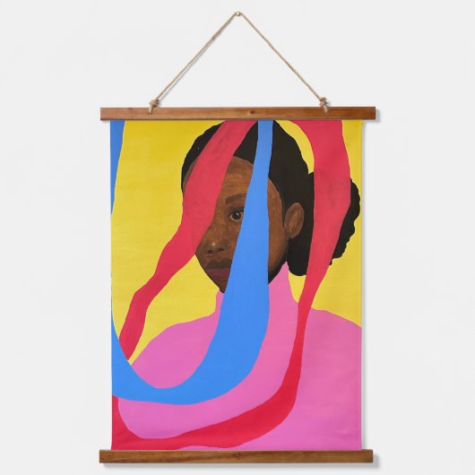 Muze #3 hangend wandkleed (Voorkant)