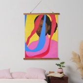 Muze #3 hangend wandkleed (Slaapkamer)