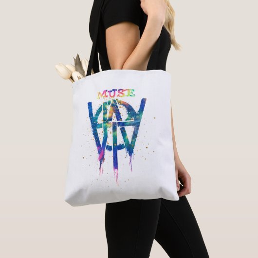 Muze wil van de mensen symbool Essential Classic Tote Bag (Dichtbij)