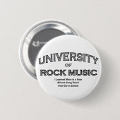MUZIC-ROCK MUSIC RONDE BUTTON 5,7 CM (Voorkant /achterkant)