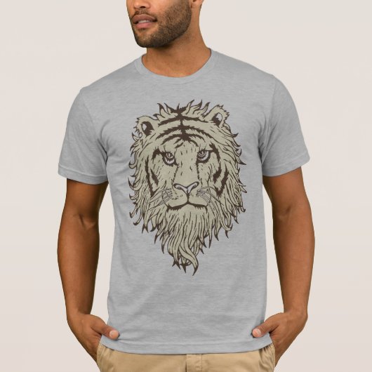 Muzich's Liger - (Man) T-shirt (Voorkant)