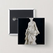 Muziek, 1757 vierkante button 5,1 cm (Voorkant /achterkant)