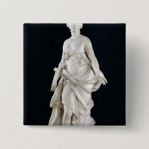 Muziek, 1757 vierkante button 5,1 cm