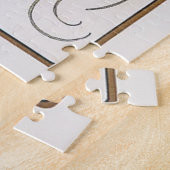 Muziek 1898: een art nouveau van Mucha Legpuzzel (Zijkant)