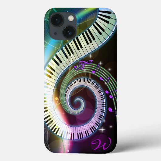Muziek 1 Case-Mate iPhone case (Achterkant)