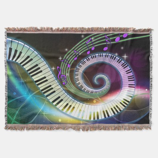 Muziek 1 deken (Voorkant)