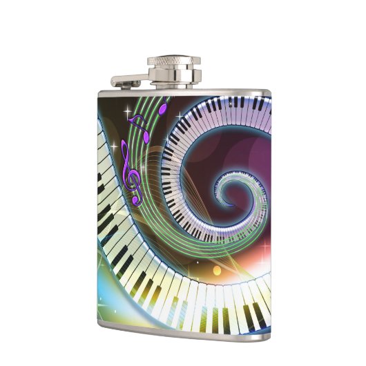 Muziek 1 Maatkolf Heupfles (Links)