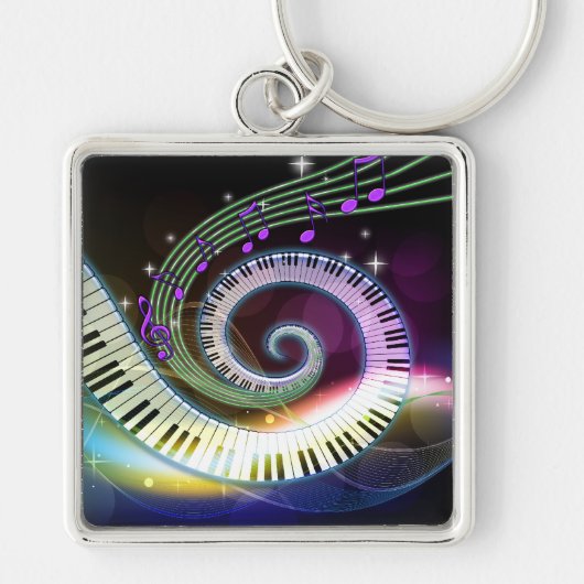 Muziek 1 Sleutelhanger (Voorkant)