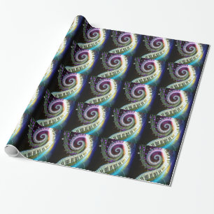 Muziek 1A-opvulpapier Cadeaupapier