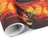 Muziek 21 — Verpakkingspapier Cadeaupapier (Rol Hoek)