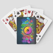 Muziek 22-afspeelkaarten speelkaarten (Achterkant)