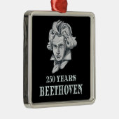 Muziek - 250 jaar Ludwig van Beethoven Metalen Ornament (Rechts)