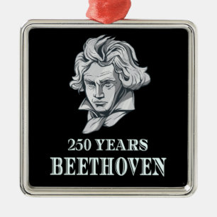 Muziek - 250 jaar Ludwig van Beethoven Metalen Ornament