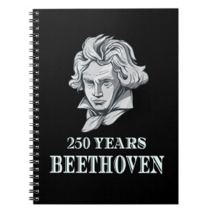 Muziek - 250 jaar Ludwig van Beethoven Notitieboek
