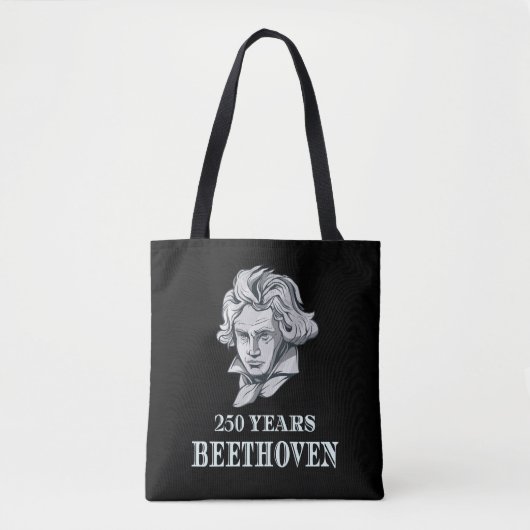 Muziek - 250 jaar Ludwig van Beethoven Tote Bag (Voorkant)