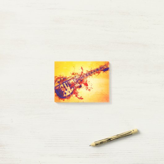 Muziek 38 post-it® notes (Op bureau)