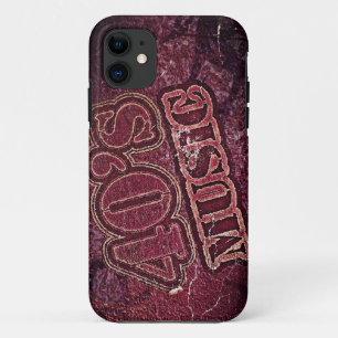  muziek 40's grafisch ontwerp Case-Mate iPhone case