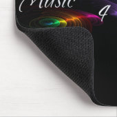 Muziek 4 Je Soul Mousepad Muismat (Hoek)