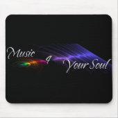 Muziek 4 Je Soul Mousepad Muismat (Voorkant)