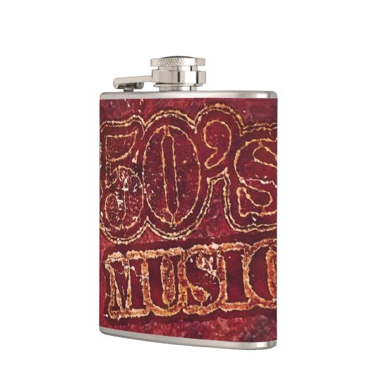  muziek 50's heupfles (Links)