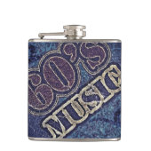  muziek 60's heupfles (Voorkant)