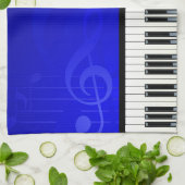 Muziek 6 Keukenhanddoeken (Gevouwen)