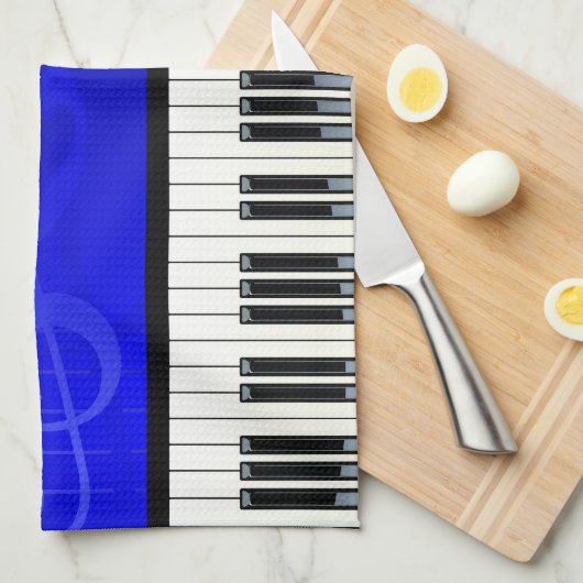 Muziek 6 Keukenhanddoeken (Quarter Fold)